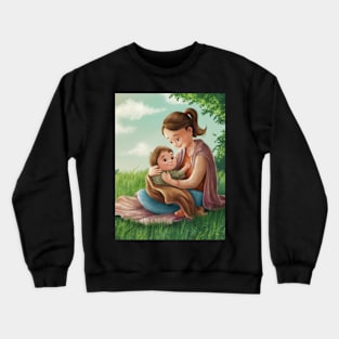 Tender Ties: Exploring the Unbreakable Bond of Motherhood Crewneck Sweatshirt